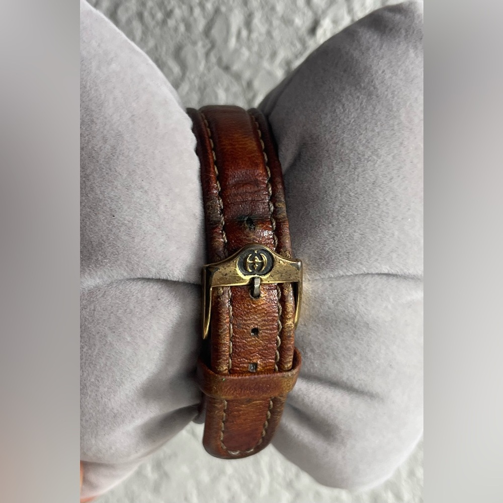 Gucci 8000L two tone ladies watch - Picture 6 of 14